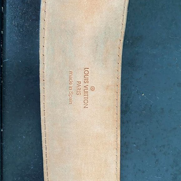 LOUIS VUITTON - Traveling Requisites Leather Waist Belt - Picture 4 of 5